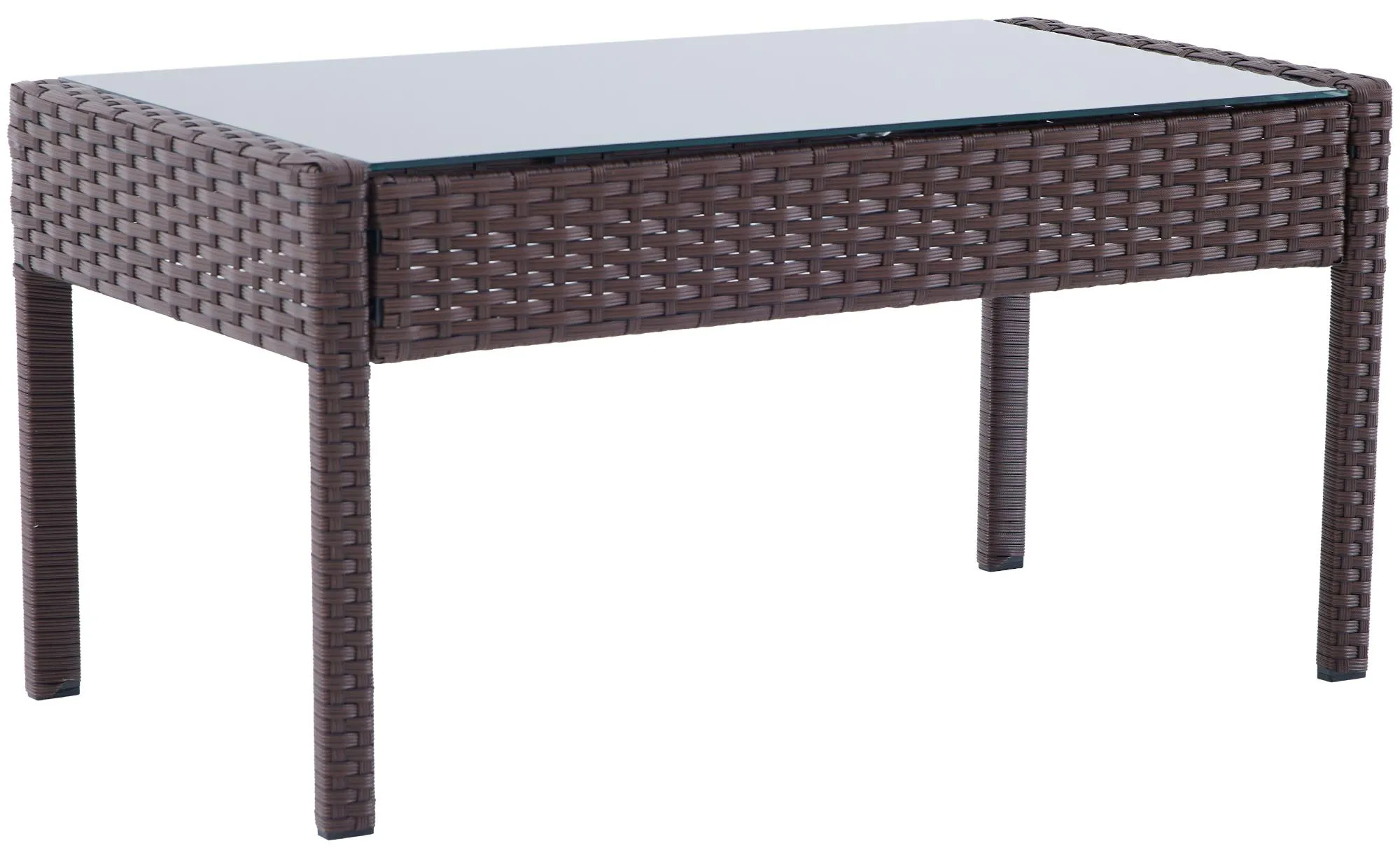 Sitzgruppe Ramunda 201x103x77 cm braun