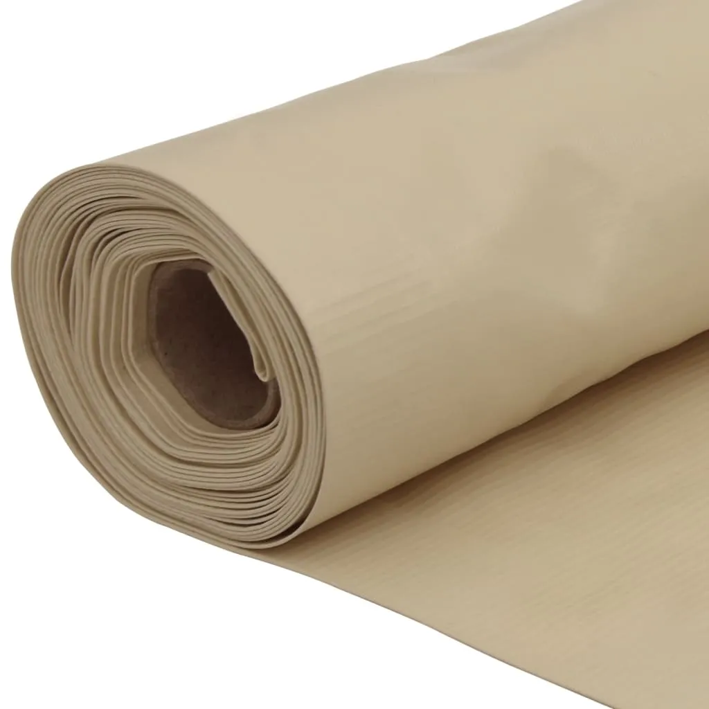 Wasserdichter Balkonsichtschutz 75 x 600 cm in Beige