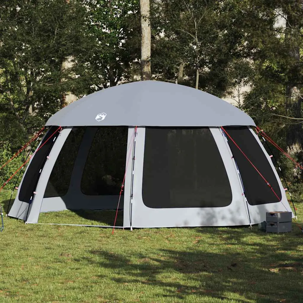 Poolzelt Grau 510 x 510 x 260 cm - Wasserdicht und Tragbar