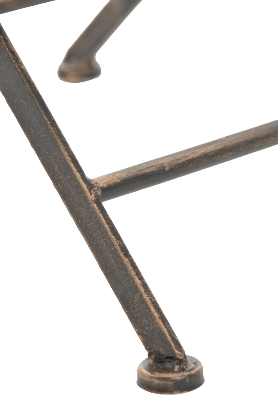 Gartenstühle Kiran 2er Set 91x41x50 cm bronze