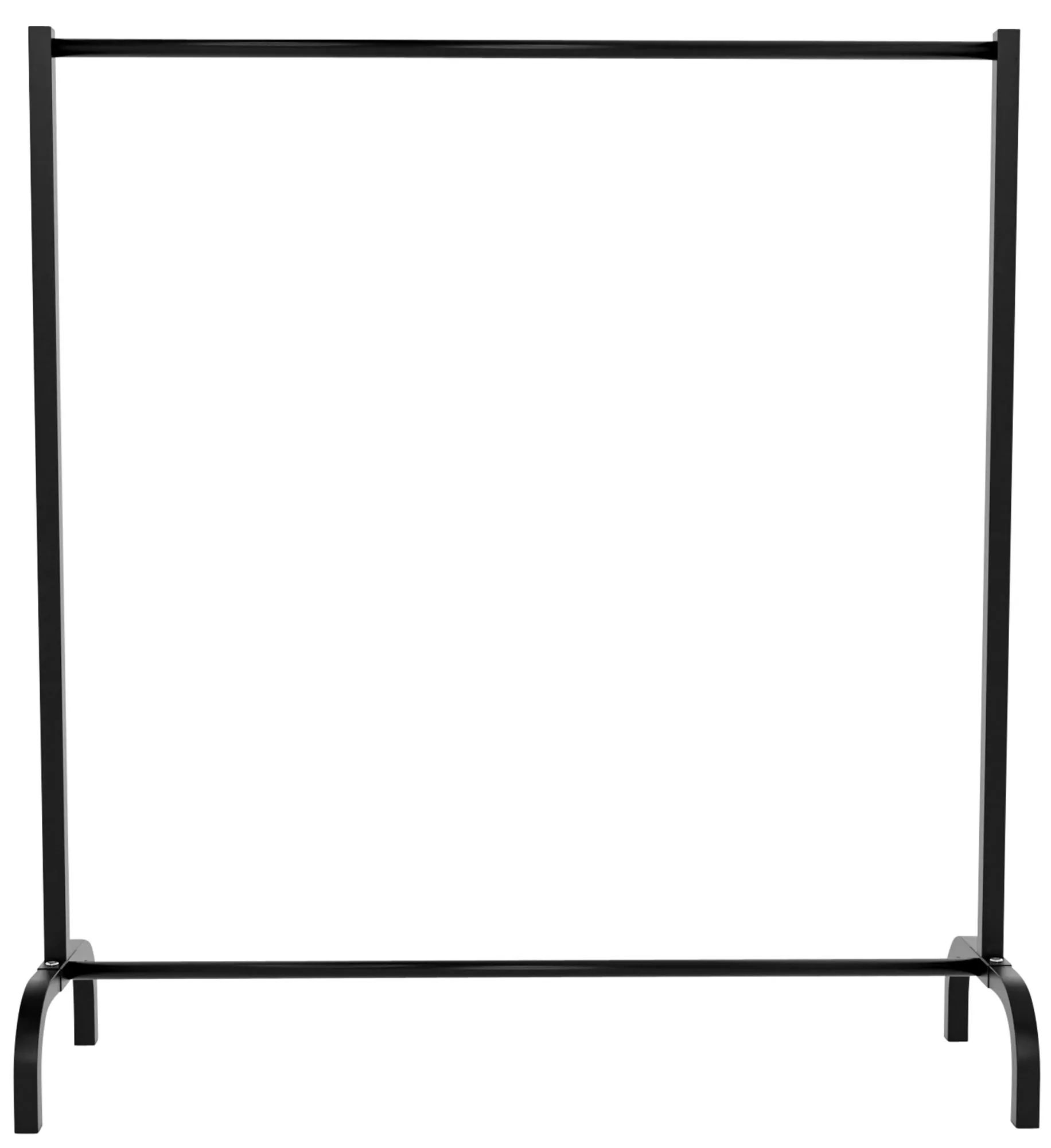 Kleiderständer Lara 120x38x120 cm schwarz