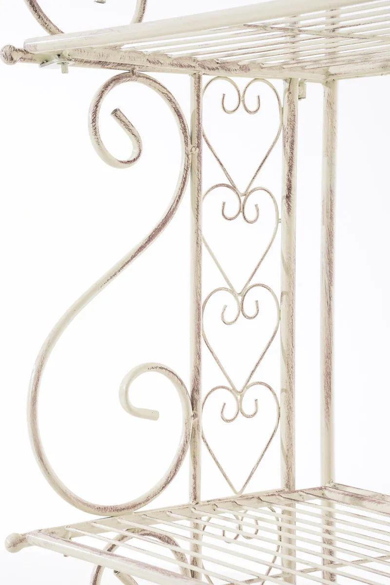 Standregal Antje 153x61x33 cm antik-creme