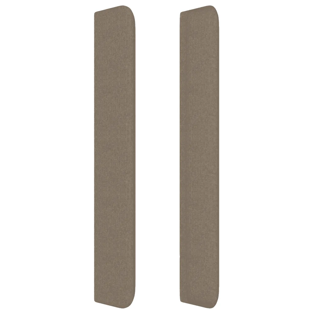 Boxspringbett mit Taschenfederkernmatratze, 90x200 cm, Taupe