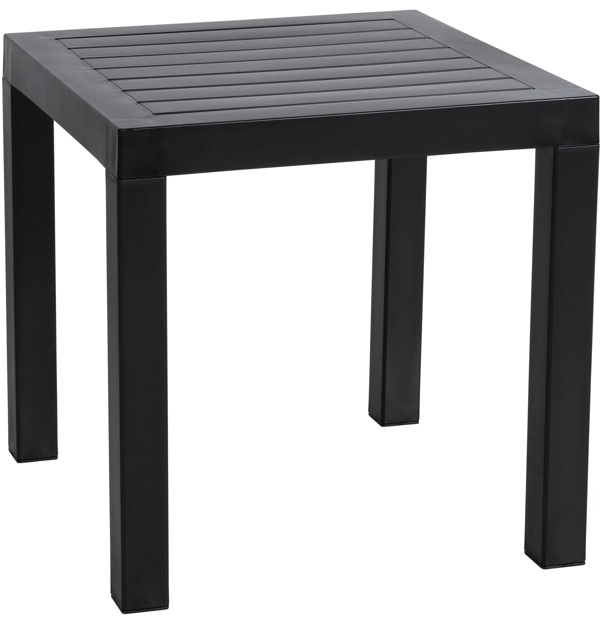 Beistelltisch Ocean 45x45x45 cm schwarz