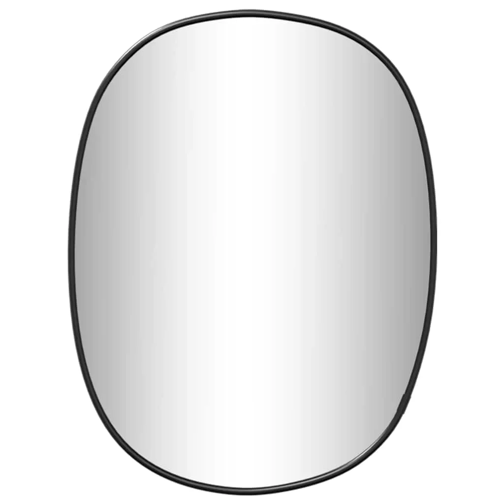 Wandspiegel Schwarz 30x25 cm