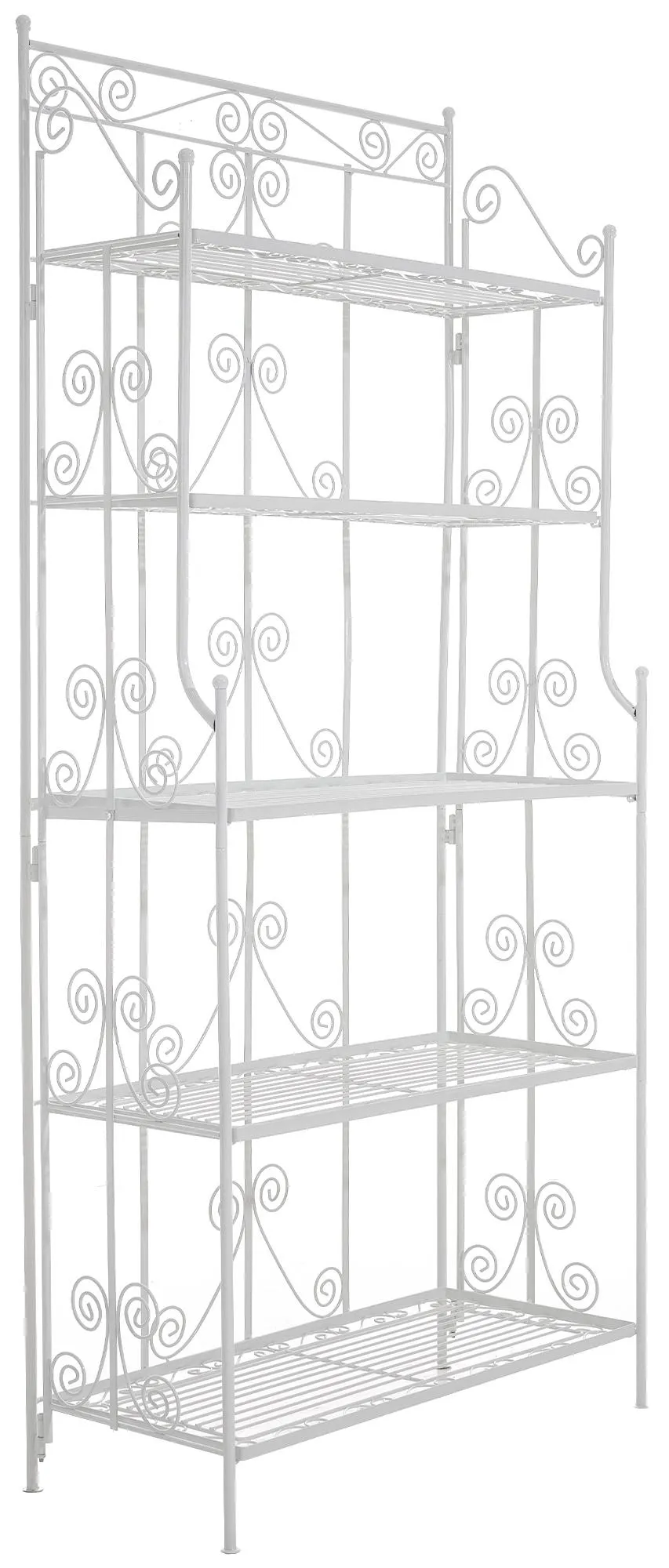 Standregal Ciara 173x74,5x34,5 cm weiß