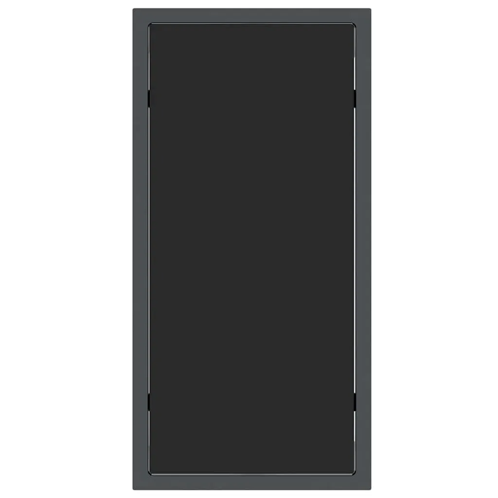 Sonnenliegenset Schwarz 197 x 54 x 86 cm mit verstellbaren Kopfstützen