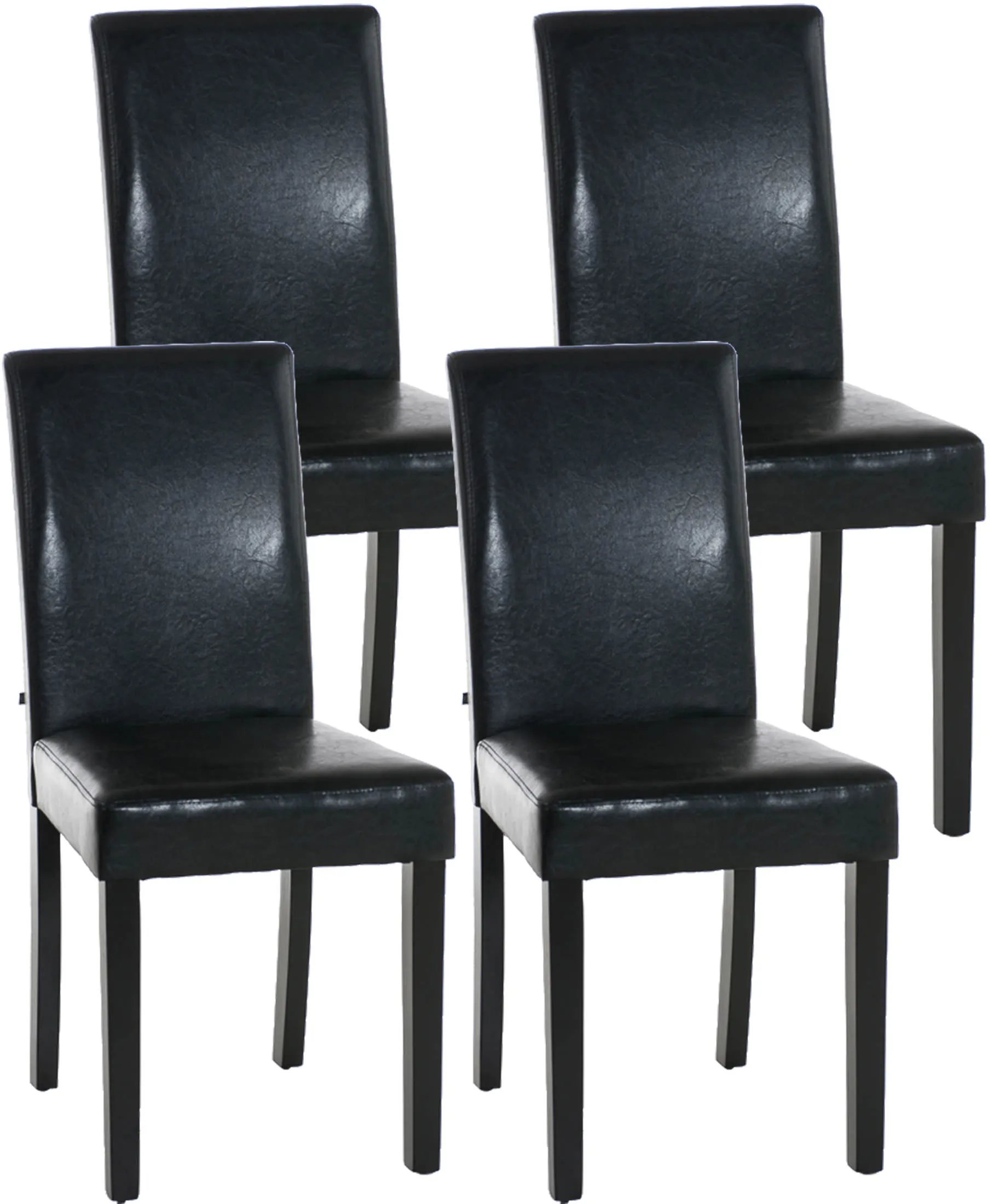Esszimmerstuhl Ina 91x41x47 cm schwarz