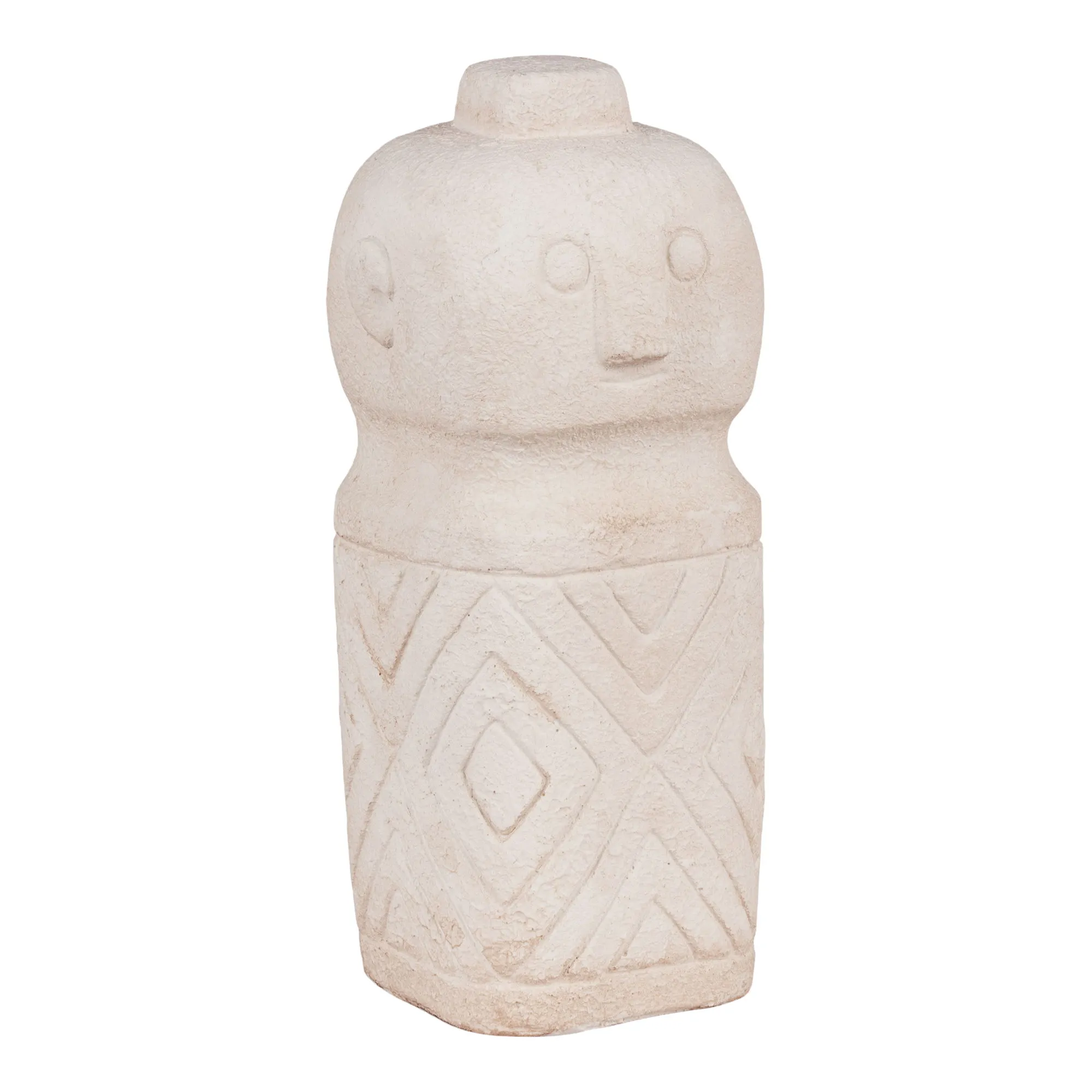tinkaro Dekoration Zement Beige