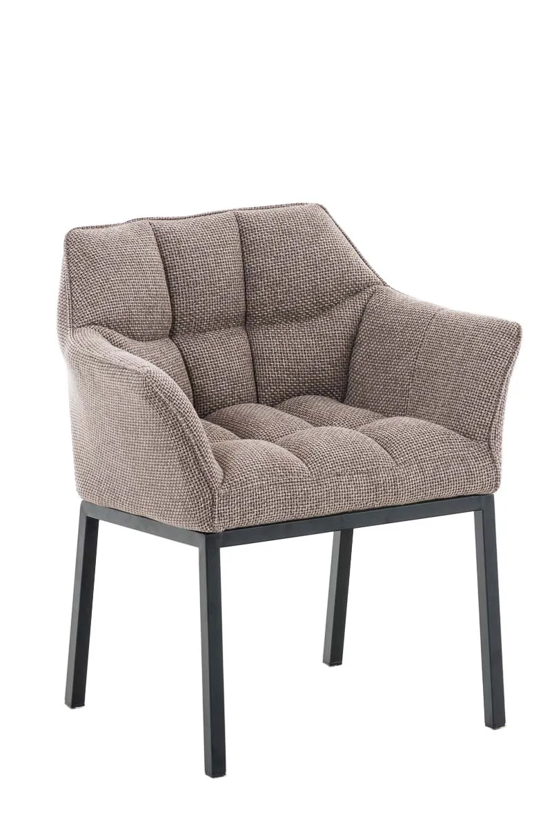 Esszimmerstuhl Octavia 63x67x78 cm terrabraun