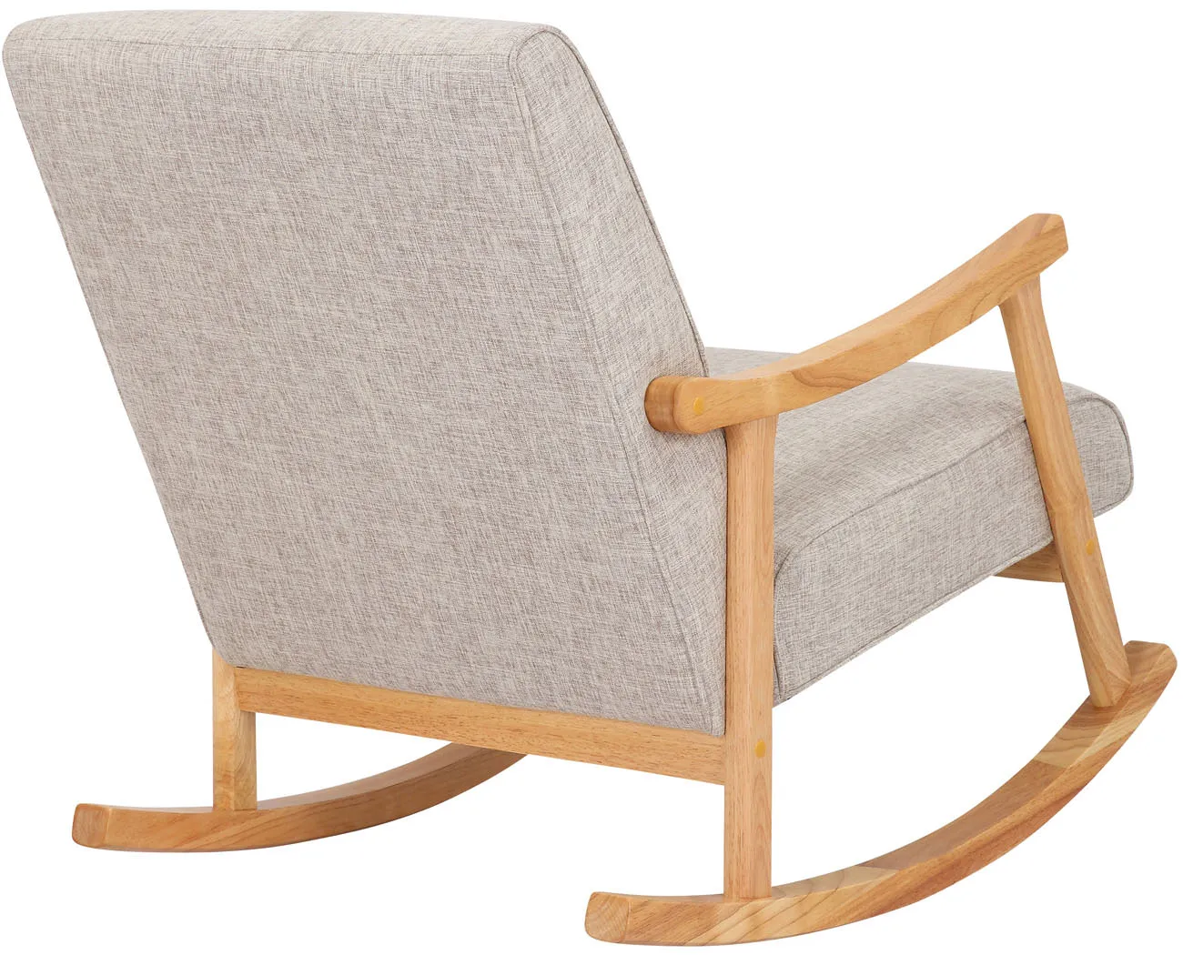 Schaukelstuhl Morelia 82x67x92 cm Creme