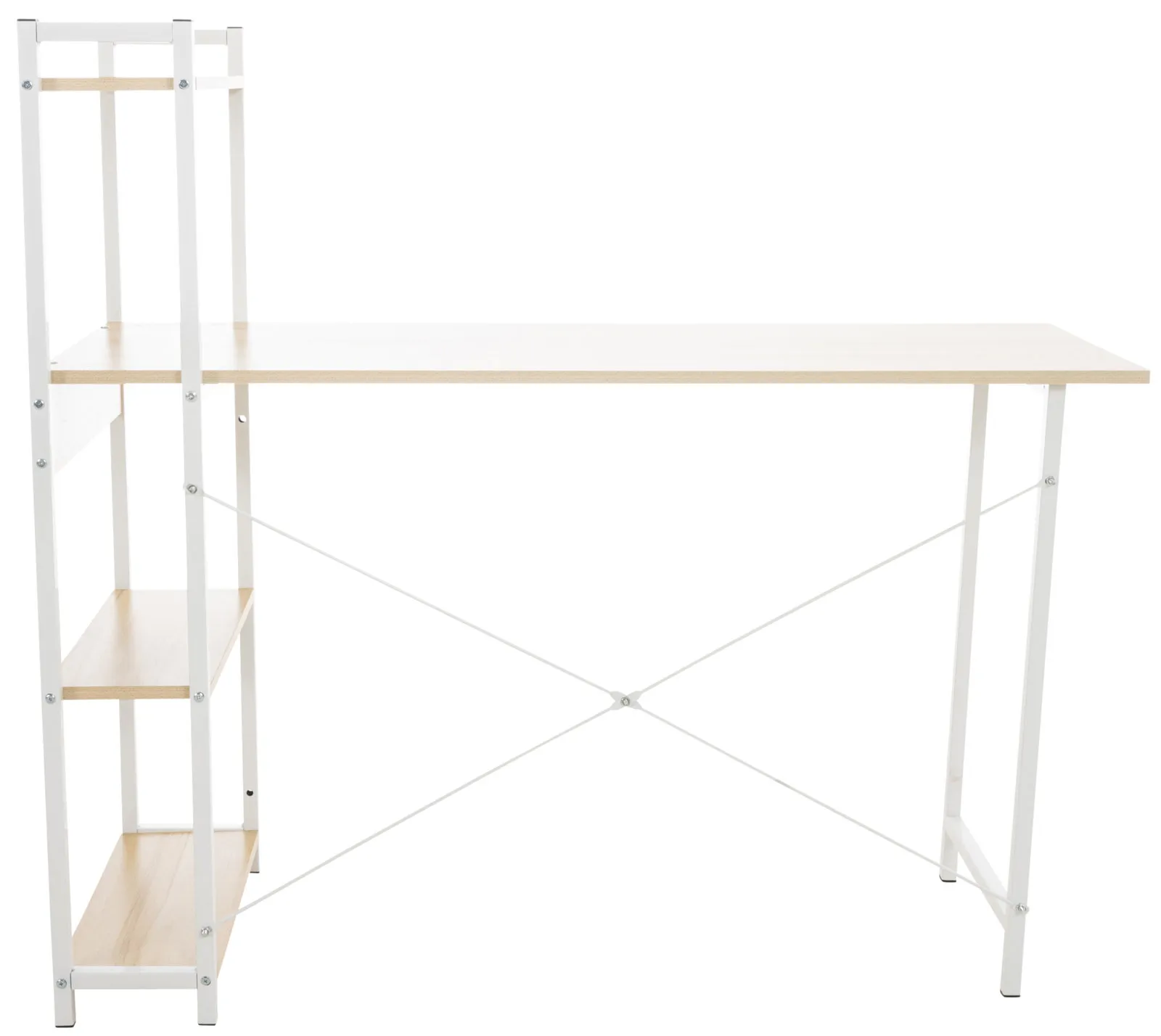 Schreibtisch Poe 120x44x111 cm Ahorn