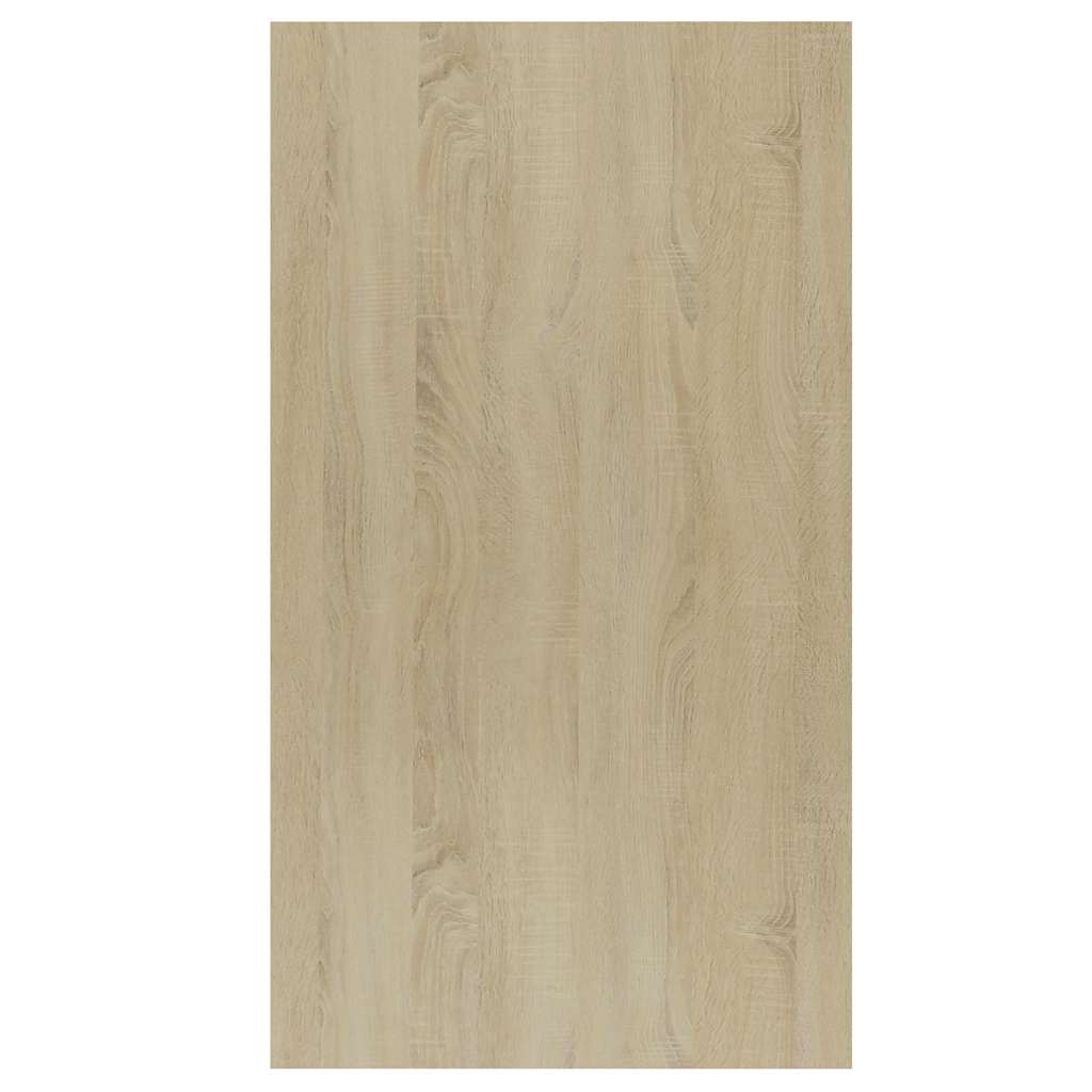 Bücherregal Sonoma-Eiche 50 x 25 x 80 cm aus Holzwerkstoff